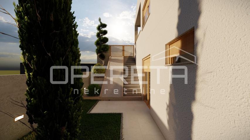 Istra, Vodnjan, završena duplex vila sa bazenom, novogradnja