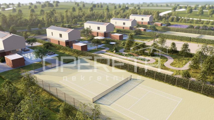 Istra, Labin, okolica, predivna moderna vila u kompleksu 