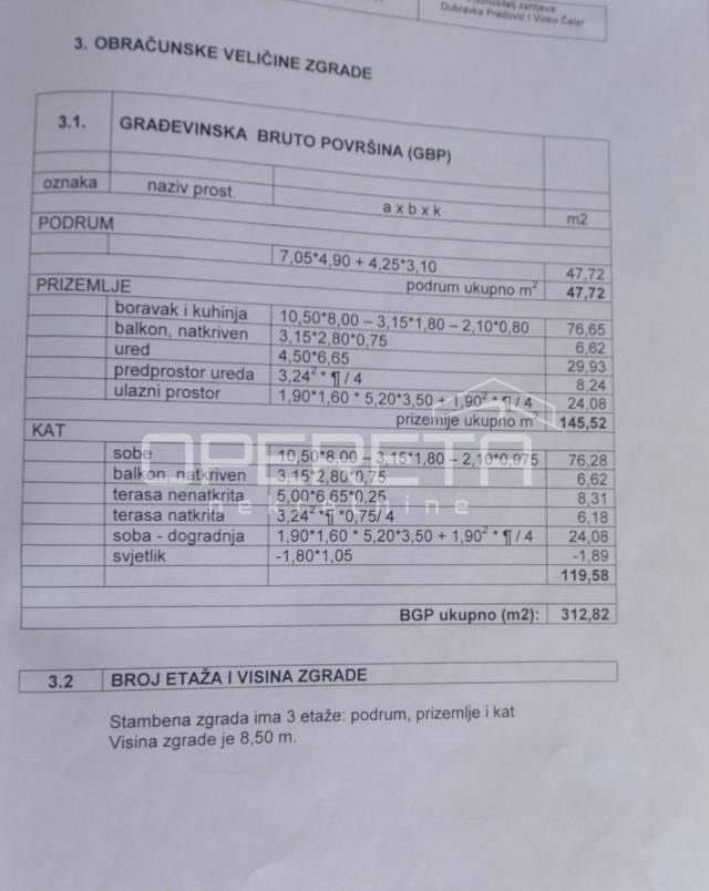 Prodaja, Kuća, Sesvete, Augusta Šenoe, Samostojeća, 312m2