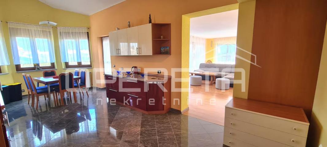 Istra, Galižana, apartmanska kuća + građevinsko zemljište, pogled na more