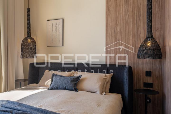 Istra, Kaštelir-  moderna prizemnica s uređenim vrtom i pogledom na more 