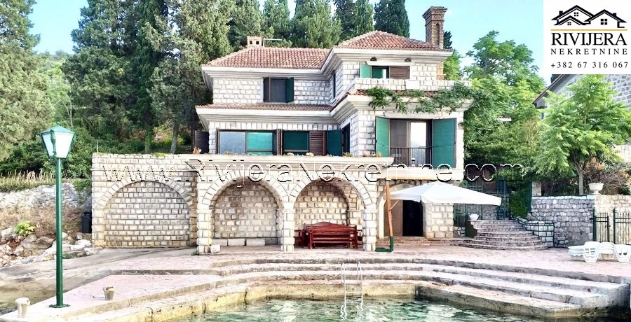 Na prodaju jedinstvena kamena vila u primorskom mjestu Rose Herceg Novi