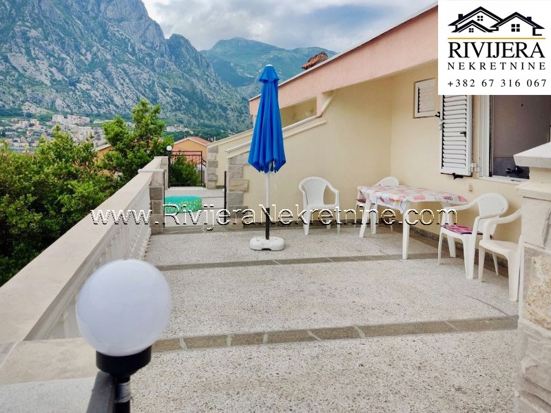 For sale two two-bedroom apartments in Prcanj Kotor