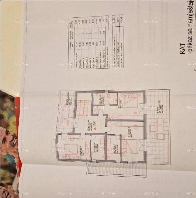 Građevinsko zemljište Građevinski teren blizina  Barbana sa pravomoćnom građevinskom dozvolom