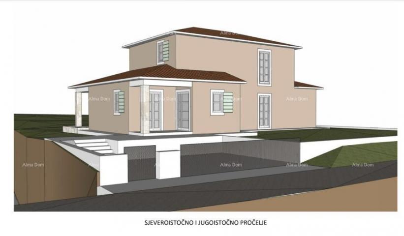 Građevinsko zemljište Prodaje se građevinsko zemljište, 1817m2, sa projektom kuće i građevinskom doz