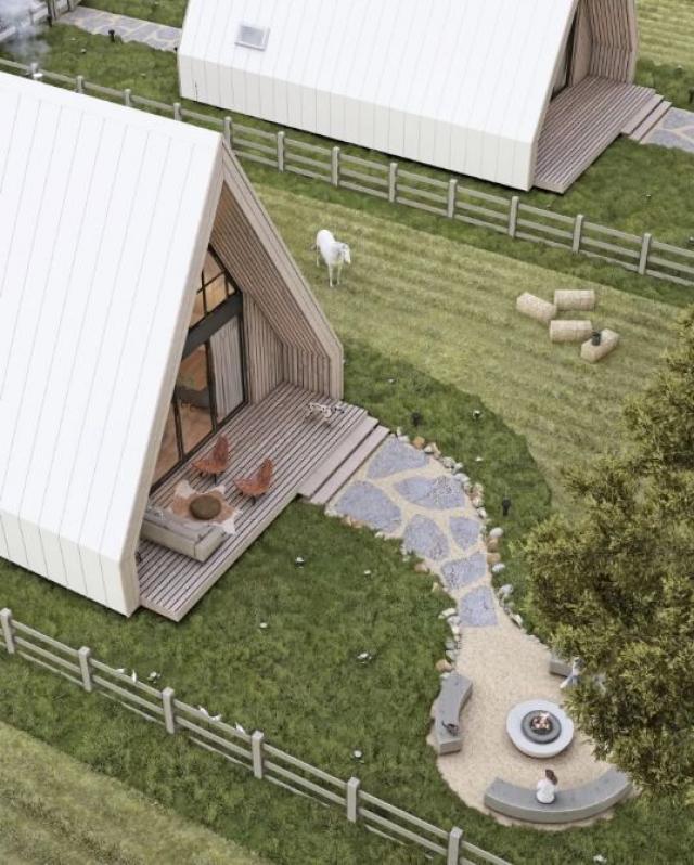 Ekskluzivne planinske vile – dvosobna kuća 100 m² sa placem 600 m² – Blatina, Kolašin