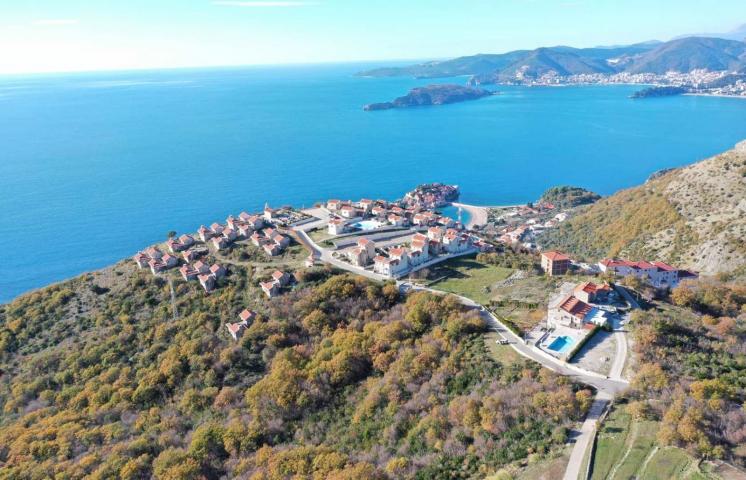 Plac 5343m2 sa pogledom na more Tudorovići, Budva. 