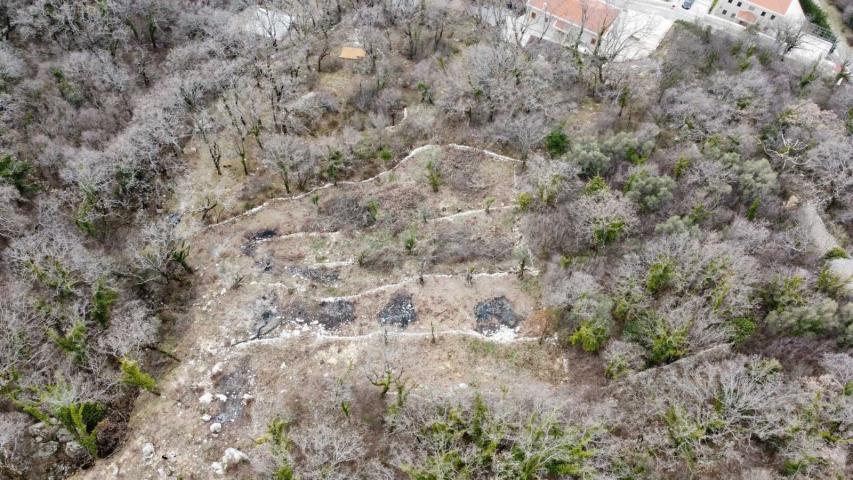 Urbanizovan plac sa prelepim pogledom na more u Kuljačama, opština Budva - 2170 m²