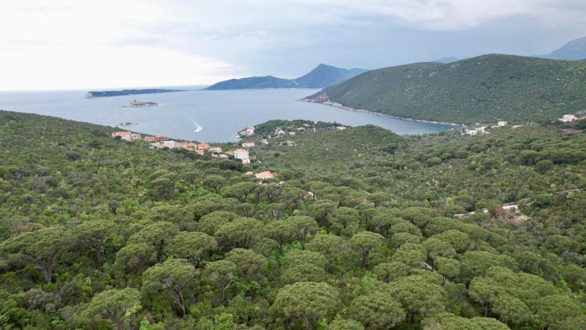 Plac 1,046m2 sa panoramskim pogledom na more u naselju Mirište (Žanjice), Opstina Herceg Novi