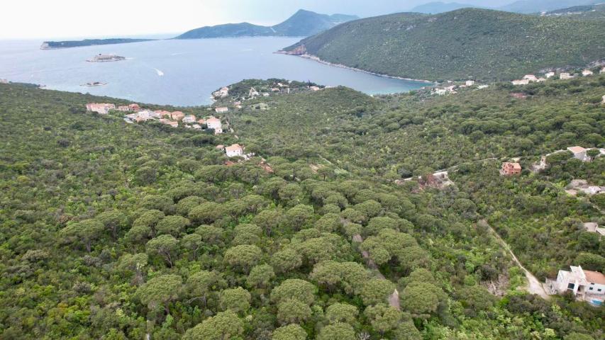Plac 1,046m2 sa panoramskim pogledom na more u naselju Mirište (Žanjice), Opstina Herceg Novi