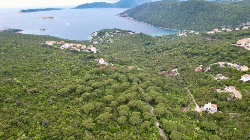 Plac 1,046m2 sa panoramskim pogledom na more u naselju Mirište (Žanjice), Opstina Herceg Novi