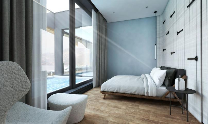Ekskluzivno zemljište na obali 21.000m² – Krašići, Tivat | Projekat hotela spreman za realizaciju