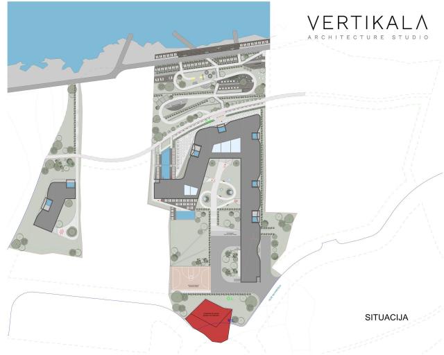 Ekskluzivno zemljište na obali 21.000m² – Krašići, Tivat | Projekat hotela spreman za realizaciju