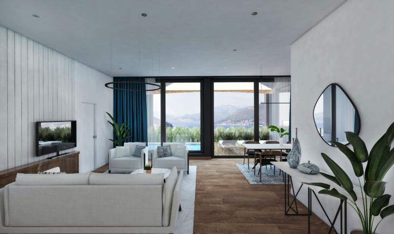 Ekskluzivno zemljište na obali 21.000m² – Krašići, Tivat | Projekat hotela spreman za realizaciju