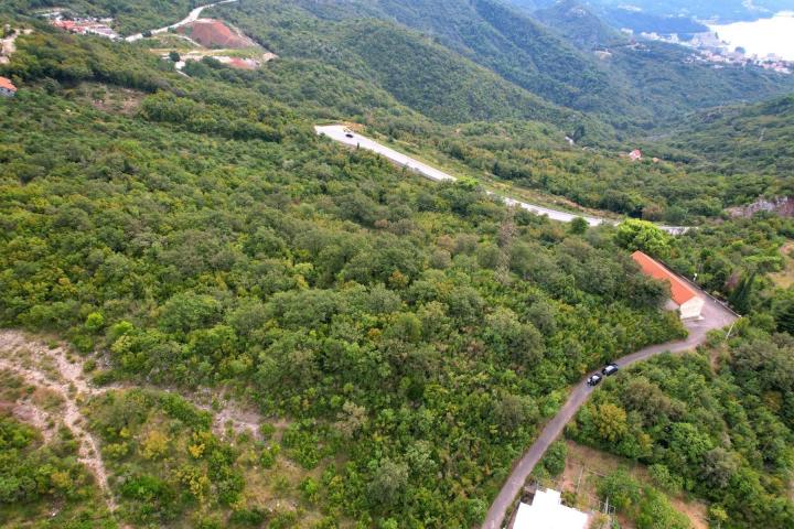 Urbanizovan plac 7708m2 Markovici, Budva