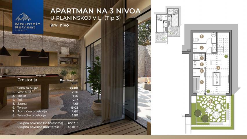 Ekskluzivna prodaja!!Novi projekat na severu Crne Gore (KOLASIN) -10 luksuznih vila sa apartmanima n