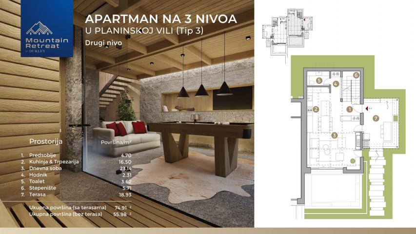 Ekskluzivna prodaja!!Novi projekat na severu Crne Gore (KOLASIN) -10 luksuznih vila sa apartmanima n