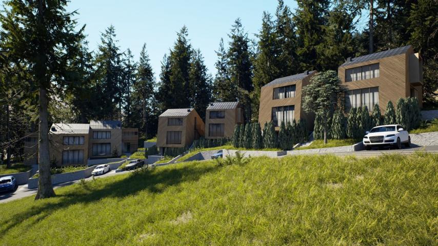 Apartman na 3 nivoa u planinskoj vili 190m2-Kolasin