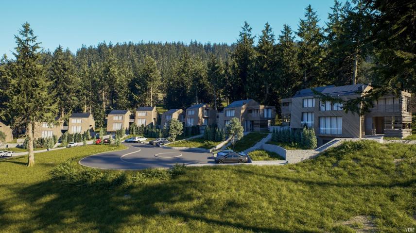 Apartman na 3 nivoa u planinskoj vili 190m2-Kolasin
