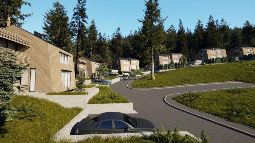 Apartman na 3 nivoa u planinskoj vili 190m2-Kolasin