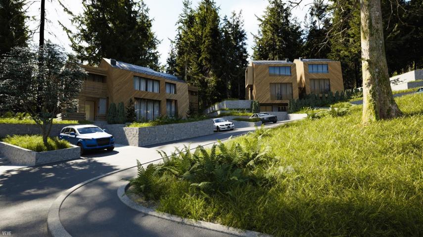 Apartman na 3 nivoa u planinskoj vili 190m2-Kolasin