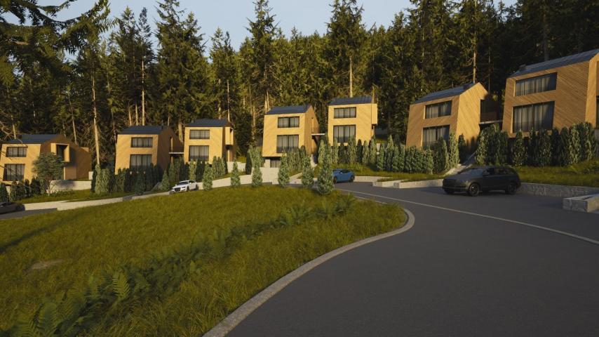 Apartman na 3 nivoa u planinskoj vili 190m2-Kolasin