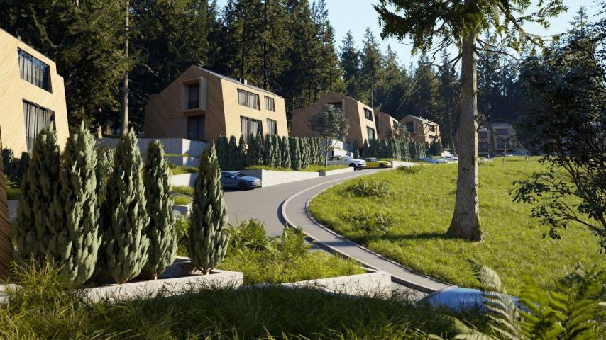 Apartman na 3 nivoa u planinskoj vili 190m2-Kolasin