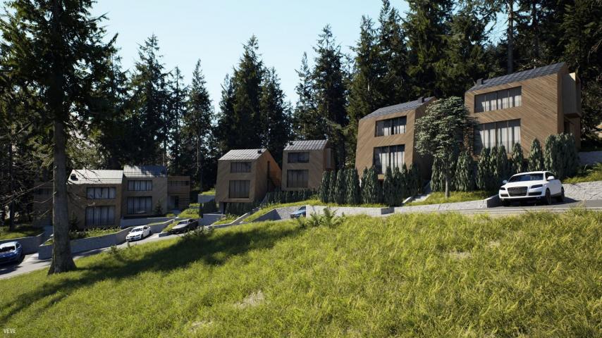 Apartman na 3 nivoa u planinskoj vili 190m2-Kolasin