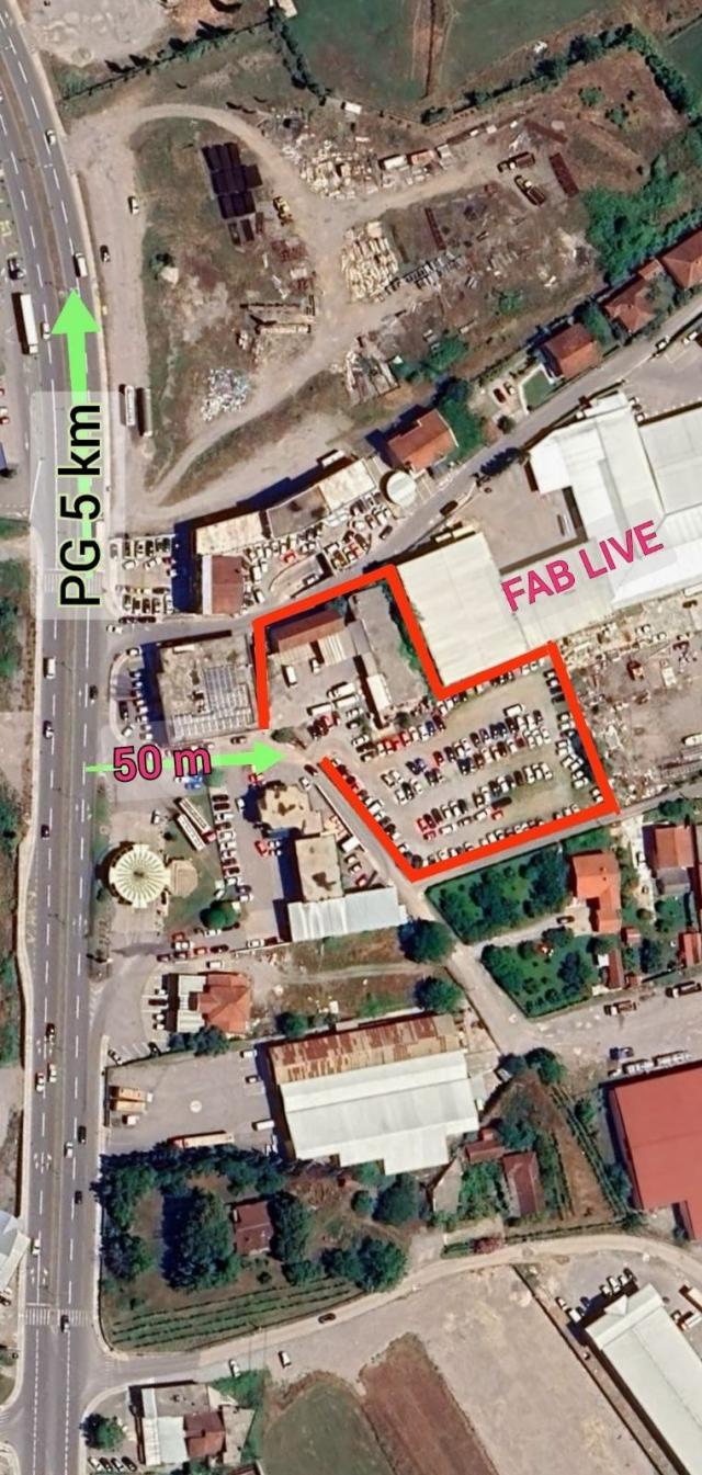 Građevinsko Zemljište sa Magacinskim Prostorom, Podgorica