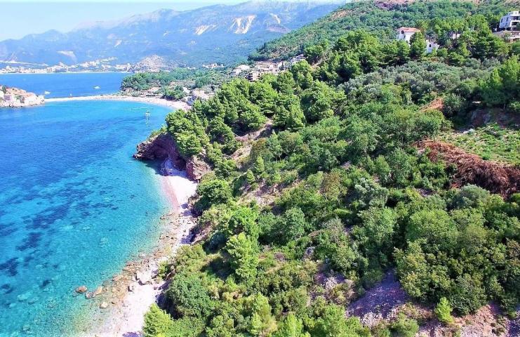 Prodaja Građevinskog Zemljišta u Budvi 3255m2, Crvena Glavica-Prva Linija Do Mora