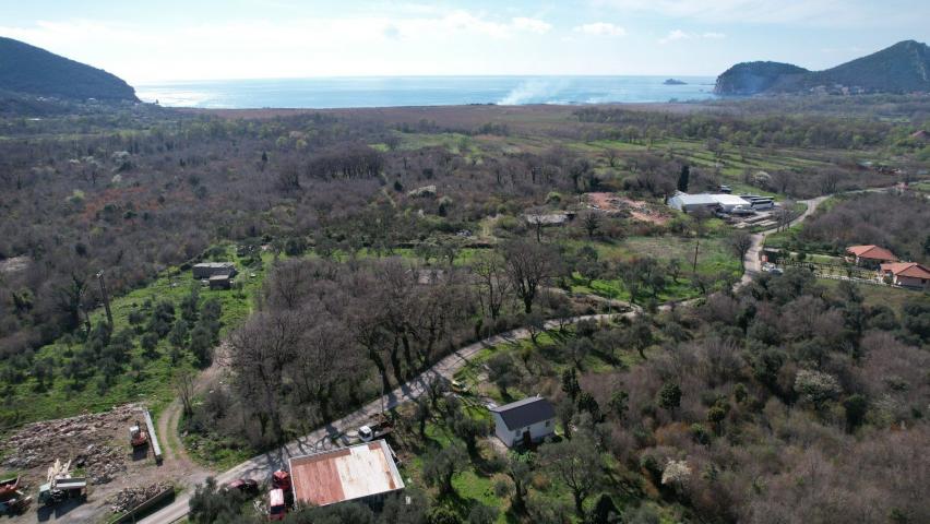 Buljarica, Budva-Plac 15810m2 sa pogledom na more
