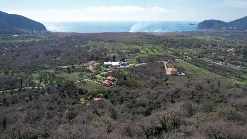 Buljarica, Budva-Plac 15810m2 sa pogledom na more