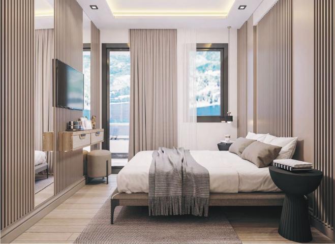 Budva, Komosevina-Dvosoban stan 61.47 m2 sa pogledom na more