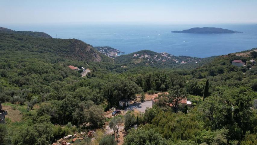 Kuljače, Budvanska Rivijera – Plac sa Panoramskim Pogledom na More 7727 m² za Izgradnju Luksuznih Vi