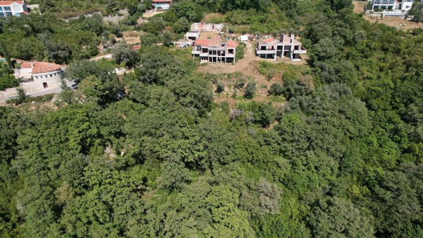 Kuljače, Budvanska Rivijera – Plac sa Panoramskim Pogledom na More 7727 m² za Izgradnju Luksuznih Vi