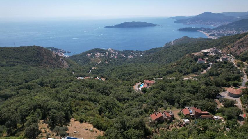 Kuljače, Budvanska Rivijera – Plac sa Panoramskim Pogledom na More 7727 m² za Izgradnju Luksuznih Vi