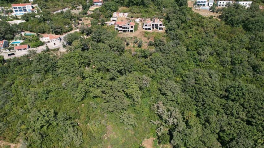 Kuljače, Budvanska Rivijera – Plac sa Panoramskim Pogledom na More 7727 m² za Izgradnju Luksuznih Vi