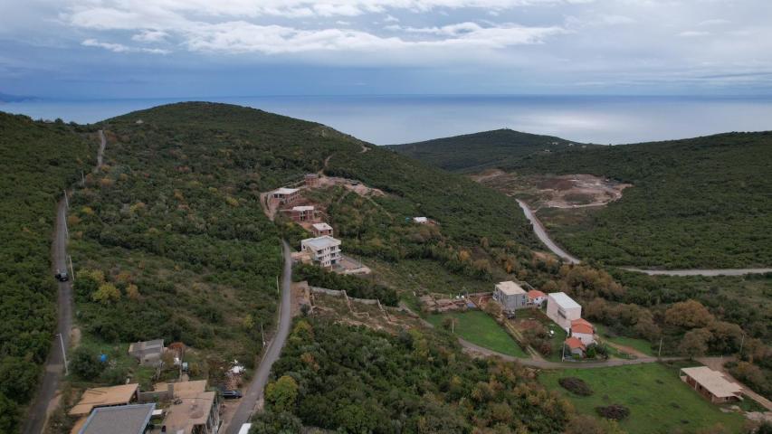 Urbanizovan plac 1460m² sa pogledom na more, Višnjevo, Kotor