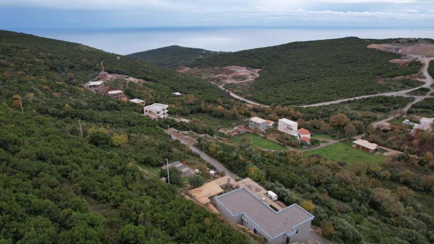 Urbanizovan plac 1460m² sa pogledom na more, Višnjevo, Kotor