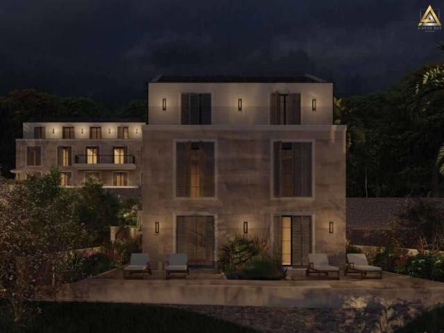 Jednosoban stan 50.6m2 u novom stambenom kompleksu u Prčnju, Kotor