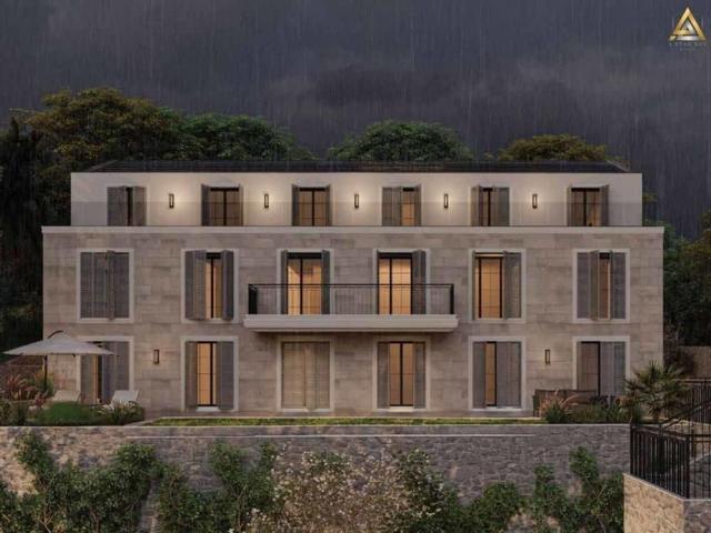 Jednosoban stan 50.6m2 u novom stambenom kompleksu u Prčnju, Kotor