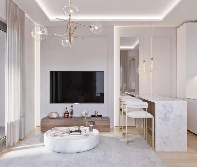 Jednosoban stan 50.6m2 u novom stambenom kompleksu u Prčnju, Kotor