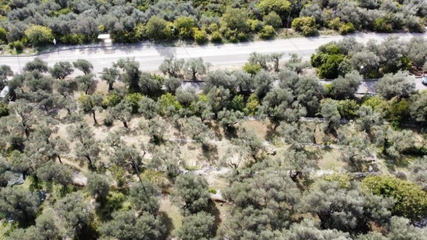 Urbanizovan plac sa pogledom na more, 1700 m², Reževići, Budva