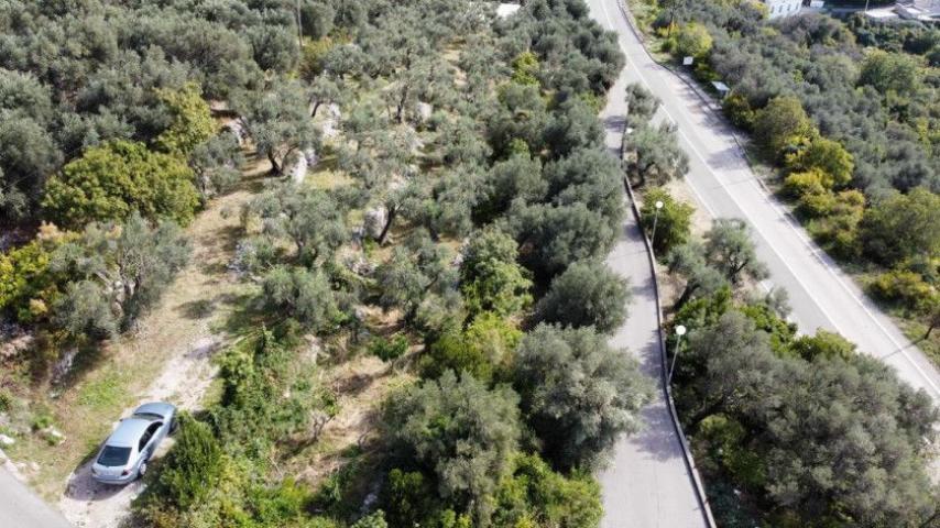 Urbanizovan plac sa pogledom na more, 1700 m², Reževići, Budva