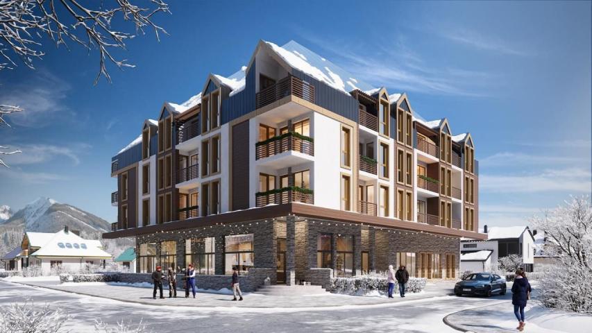Jednosoban stan 50.50M2 u novom stambenom kompleksu u izgradnji, Kolasin