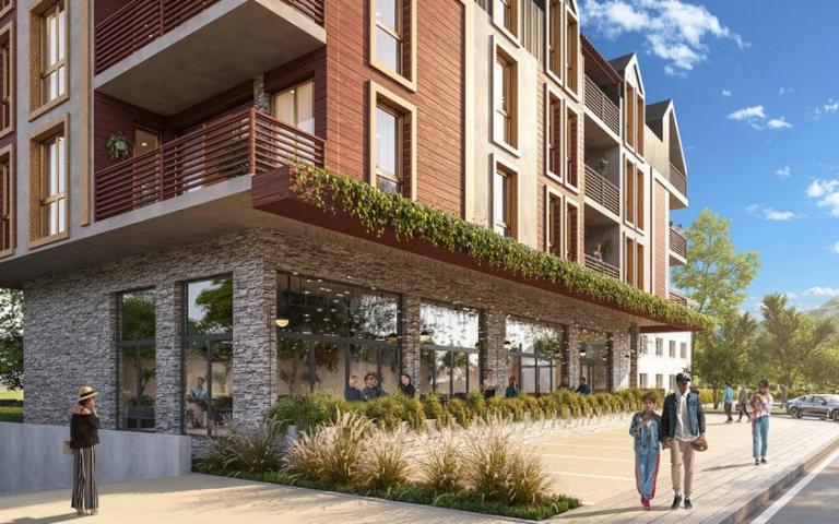 Jednosoban stan 46M2 u novom stambenom kompleksu u izgradnji, Kolasin