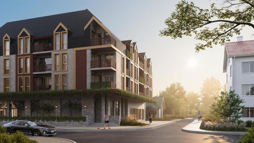 Studio apartman 27.7m2 u novom stambenom kompleksu u izgradnji, Kolasin