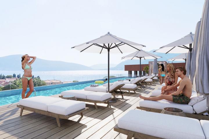 Suite apartman 51.54m² u Novom Luksuznom Kompleksu na Atraktivnoj Lokaciji-Seljanovo, Tivat