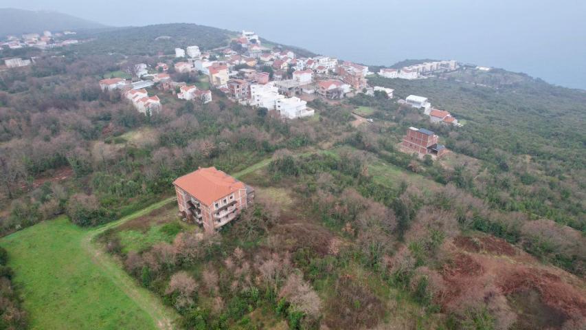 Urbanizovan plac 2500m2 sa pogledom na more- Krimovica, Kotor