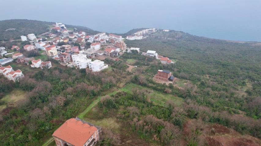 Urbanizovan plac 2500m2 sa pogledom na more- Krimovica, Kotor